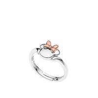 Anello Disney Bambino DISNEY PREZIOSI PER BAMBINI IN ARGENTO MICKEY AND MINNIE in Argento Zirconia RS00004TL-4.CS